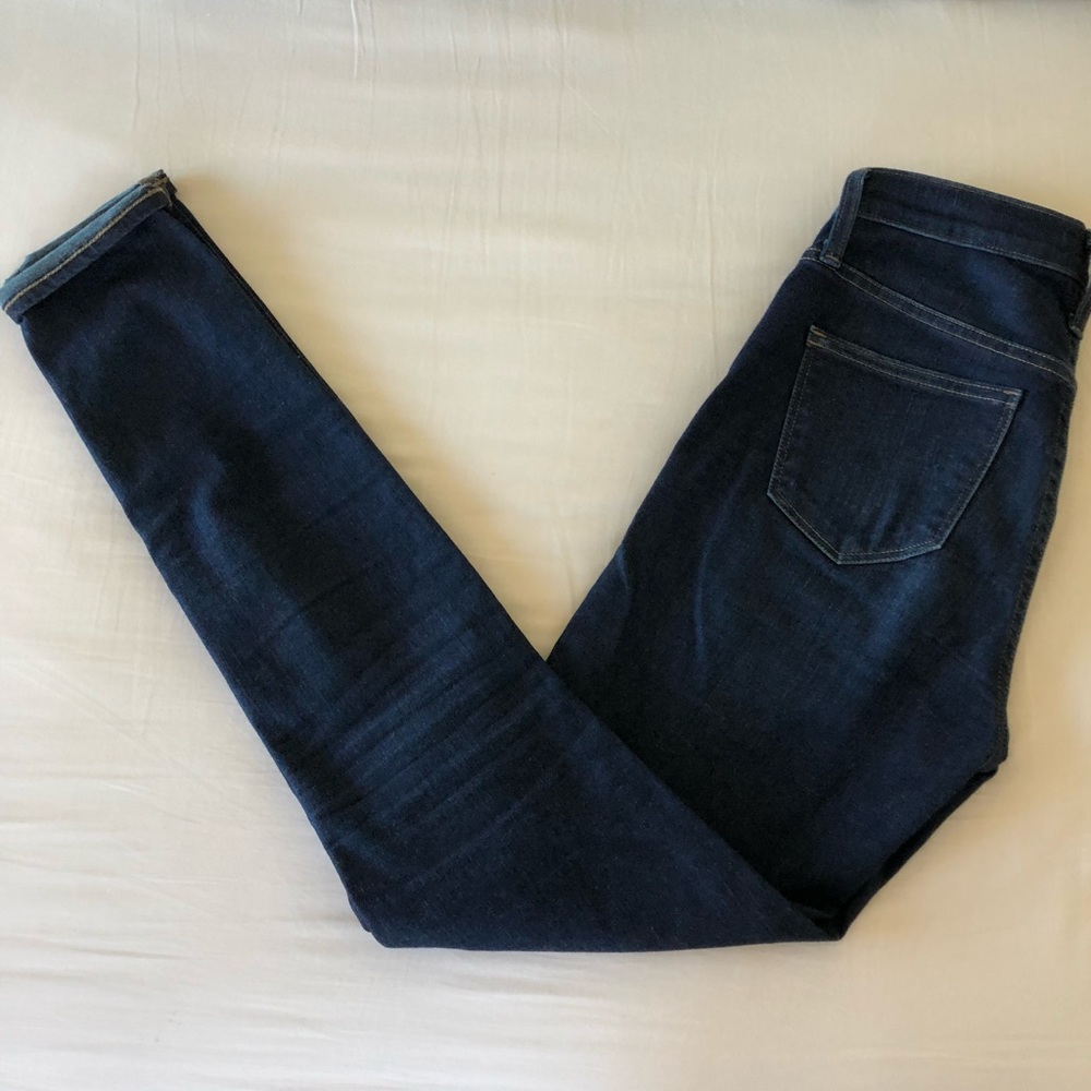 Madewell 10" high-rise skinny jeans - hayes wash